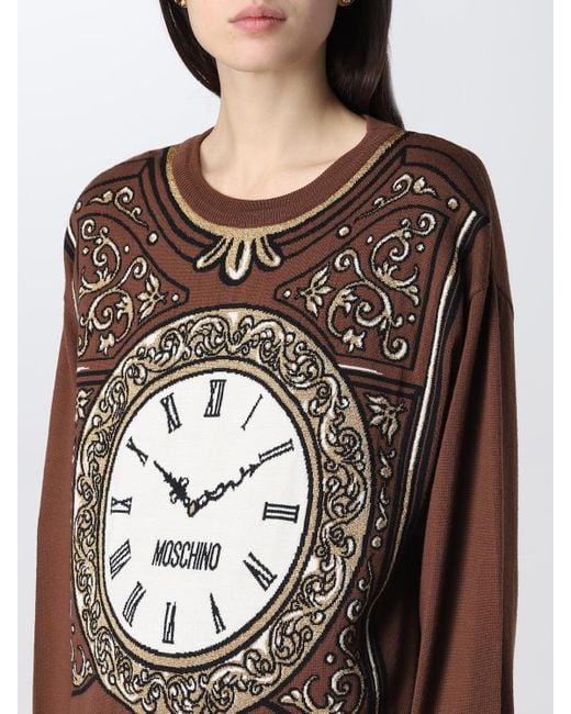 Pull Femme Moschino Couture en coloris Brown