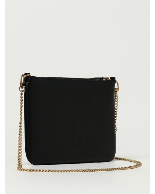Pinko Black Classic Flat Love Bag Simply