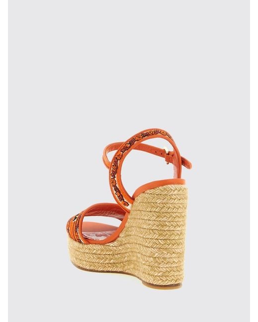 Dolce & Gabbana Pink Dolce &Amp Gabbana Wedge Shoes