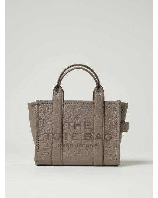 Marc Jacobs Gray Medium Leather The Tote Bag