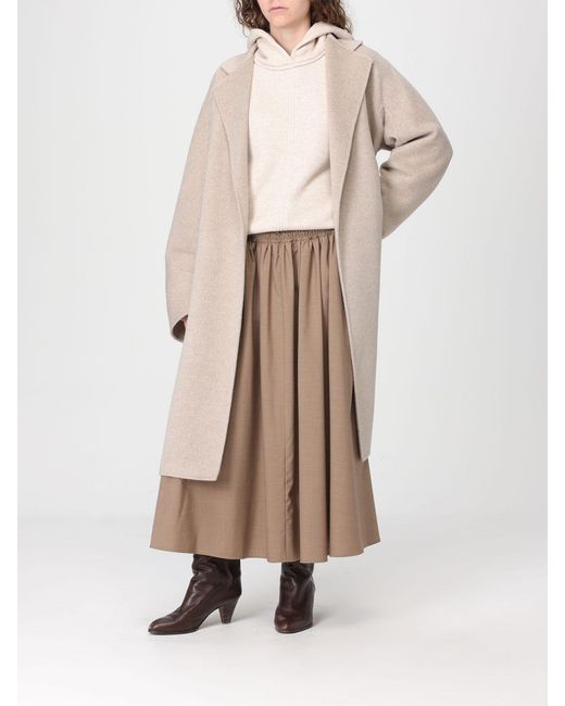 Max Mara Natural Cashmere Wrap Coat