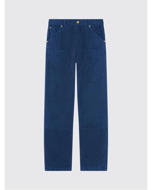 Versace Blue Carprenter Cotton Denim Jeans for men