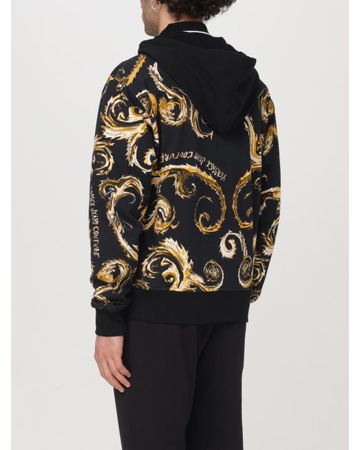 Versace Jeans Couture Black Sweatshirt for men