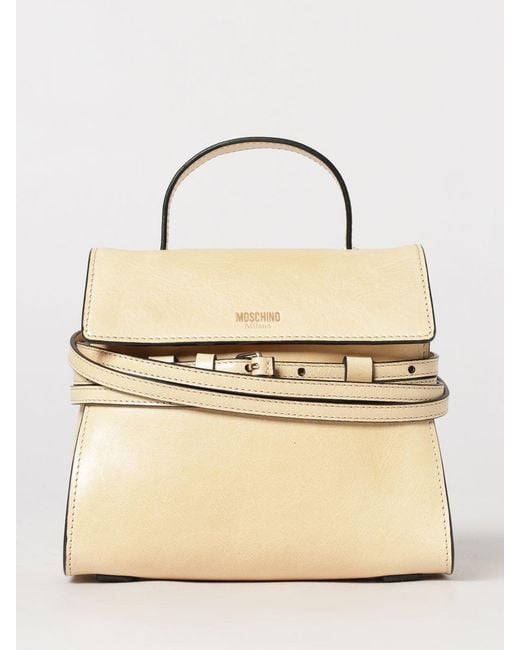Moschino Couture Natural Shoulder Bag