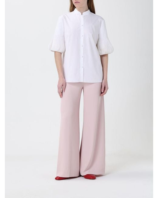 Valentino White Cotton Shirt