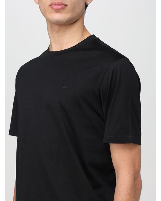 T-shirt basic di Paul & Shark in Black da Uomo