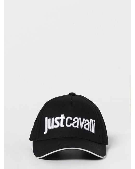 Just Cavalli Black Hat for men
