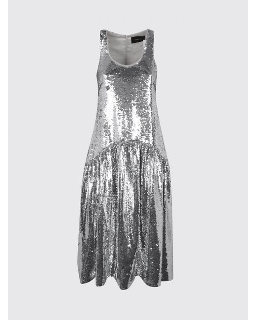 Simone Rocha White Sequin Midi Dress