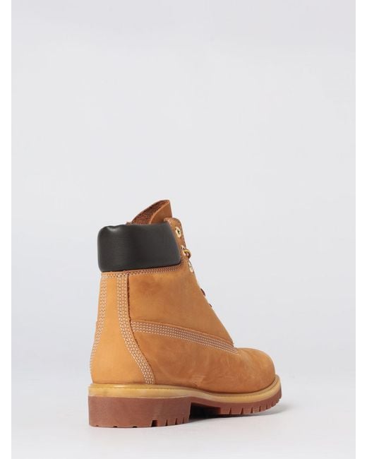 Timberland Brown Premium -Inch Waterproof Nubuck Ankle Boots for men