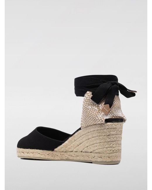 Espadrilles Carina 80 Mm Castaner en coloris Black