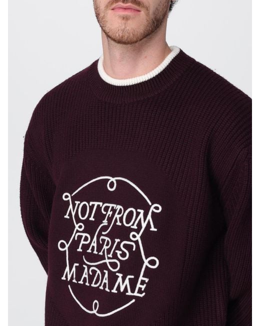 Drole de Monsieur Pullover Herren in Gray für Herren