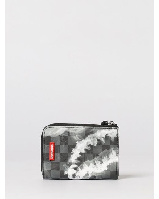 Sprayground Multicolor Sip N'Smoke Saffiano Faux Leather Wallet for men
