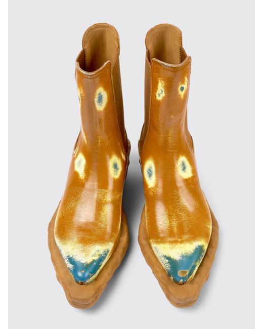 Camper Orange Boots for men