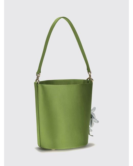 Self-Portrait Green Handbag