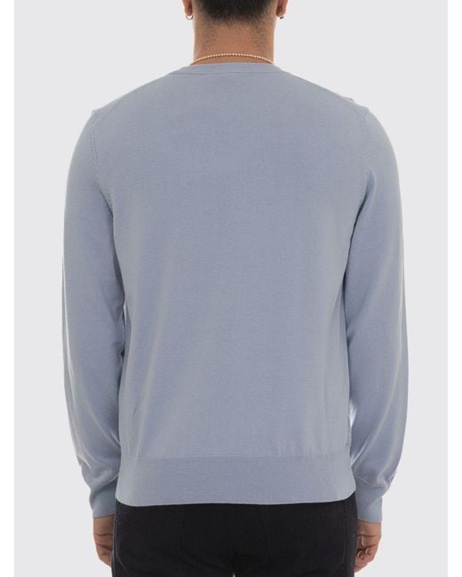 Maglia A Girocollo Basic di Boss in Gray da Uomo