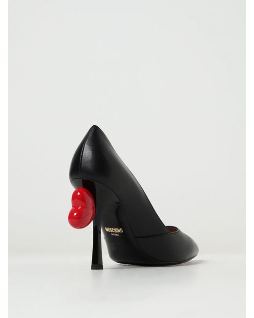 Zapatos de salón Moschino Couture de color Black