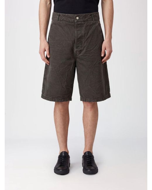 Fear Of God Gray High-Waisted Cotton Sport Shorts With Slash Pockets for men