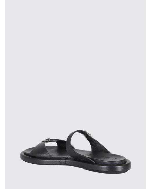 Poeve White Nappa Sandals