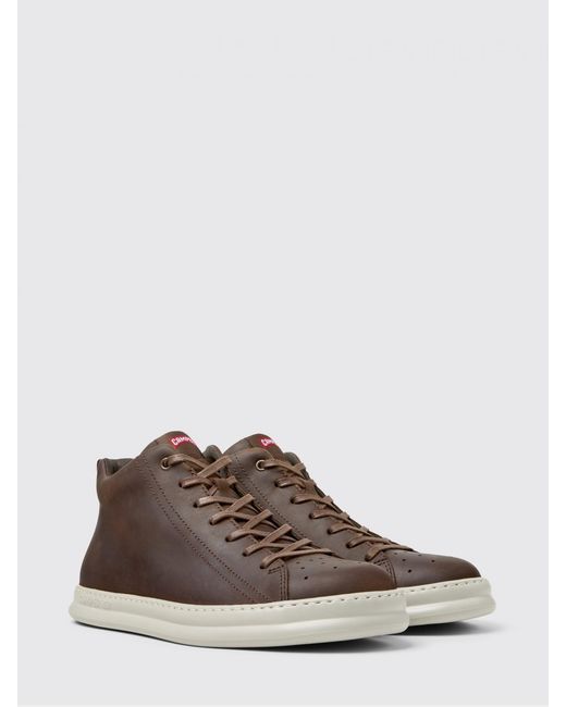 Camper Brown Runner Ankle Boots for men