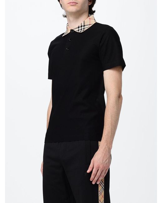 Burberry Black Polo Shirt for men