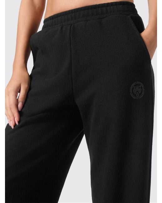 Philipp Plein Black Technical Fabric Jogging Pants