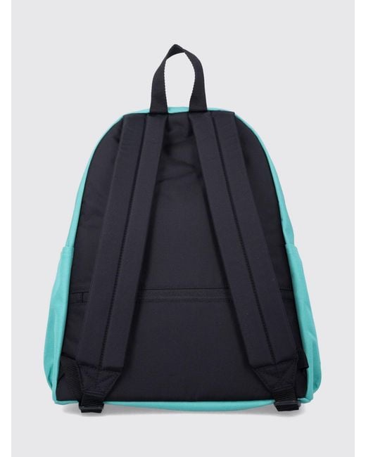 Eastpak Blue Padded Pak'R Tech Fabric Backpack With Zipped Front Pocket for men