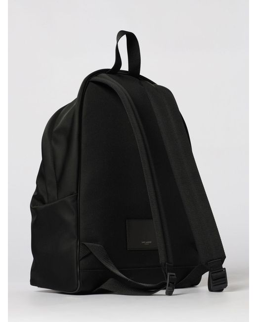 Saint Laurent Black City Econyl Backpack for men