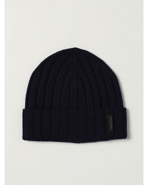 Cappello A Berretto di Emporio Armani in Blue da Uomo