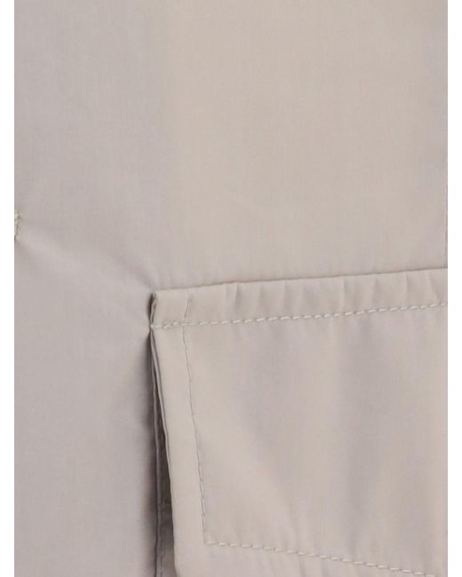 Brunello Cucinelli Natural Cotton Blend Lightweight Jacket for men