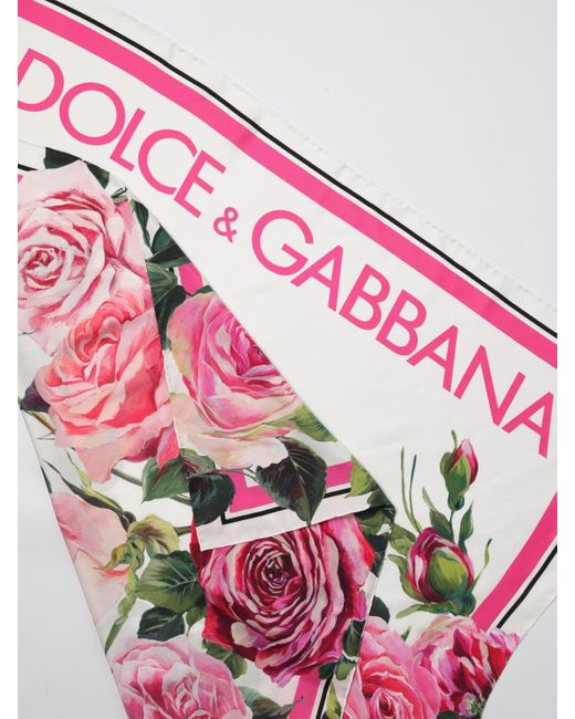 Foulard di Dolce & Gabbana in Pink