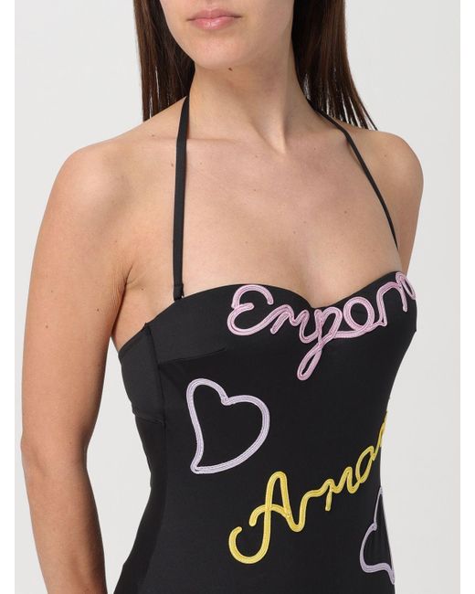 Emporio Armani Black Swimsuit
