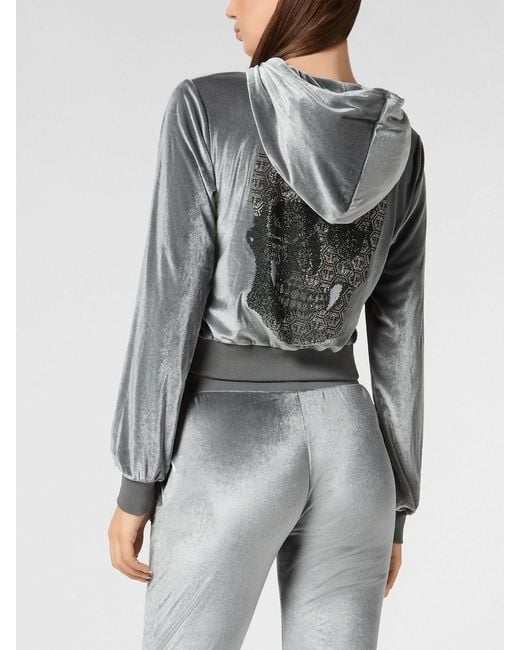 Philipp Plein Gray Jacket