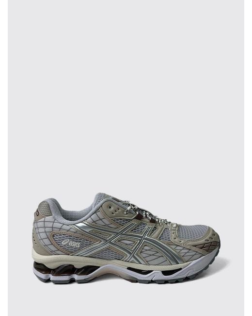 Asics Gray Gel-Nimbus 10.1 Mesh And Rubber Sneakers for men