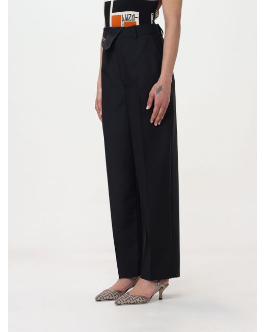 Pantalon Fendi en coloris Black