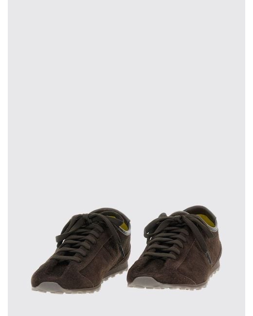 Jacquemus White Les Tennis Suede Sneakers for men