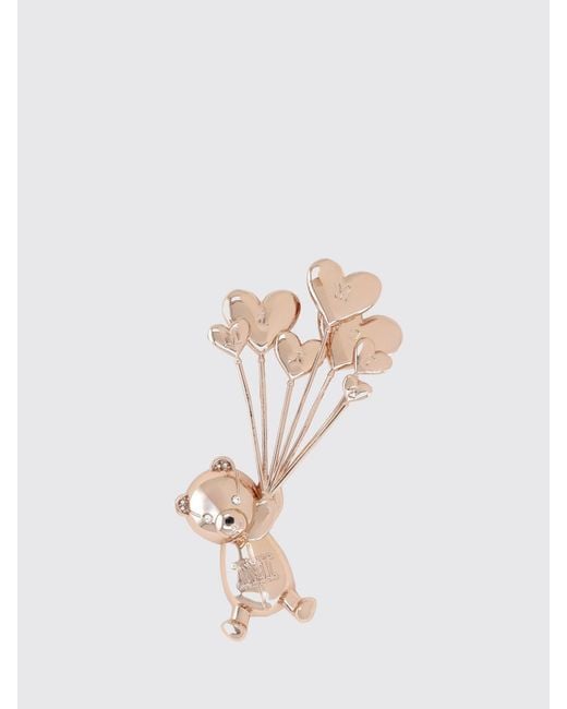 Max Mara White Teddy Scarf Brooch