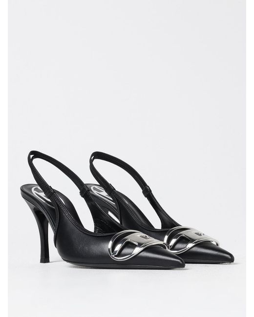 DIESEL White High Heel Shoes