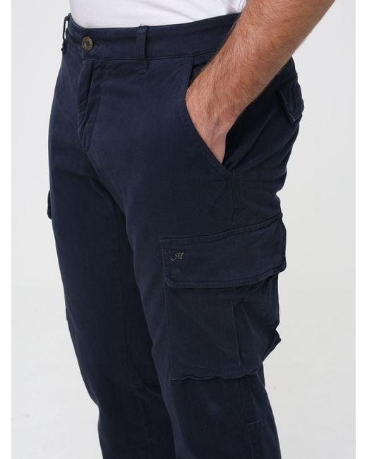 Mason's Blue Trousers for men