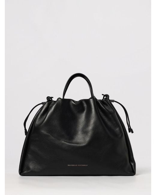 Brunello Cucinelli Black Shoulder Bag