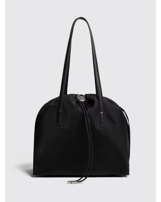 Moncler Black New Trick Nylon Blend Tote Bag