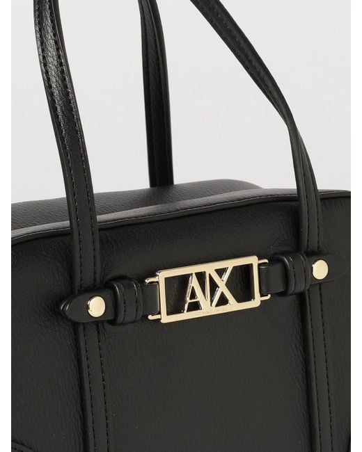 ARMANI EXCHANGE Black Shoulder Bag