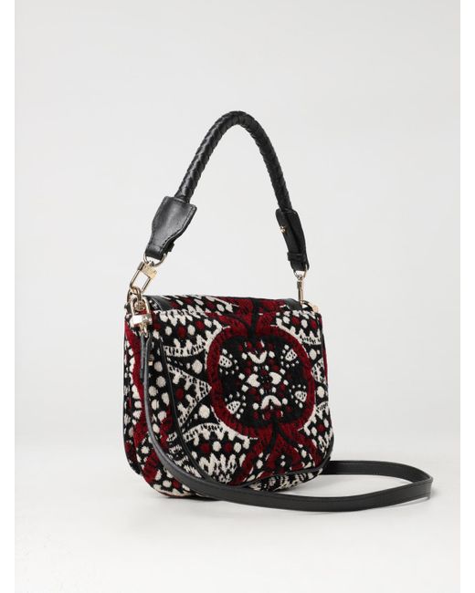 Sac Porté Épaule Femme V73 en coloris Black