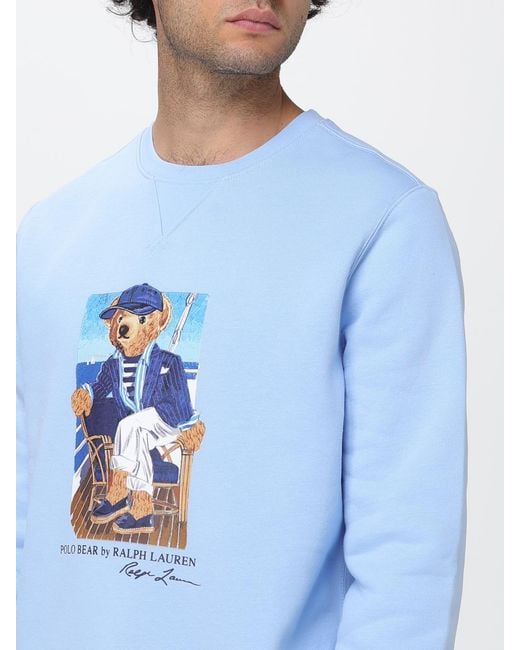 Polo Ralph Lauren Blue Sweatshirt for men