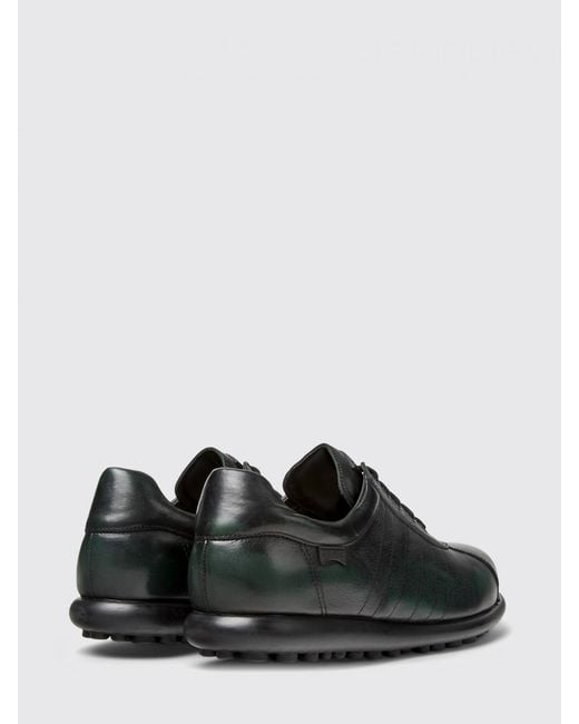 Camper Black Pelotas Vegetable-Tanned Leather Sneakers for men