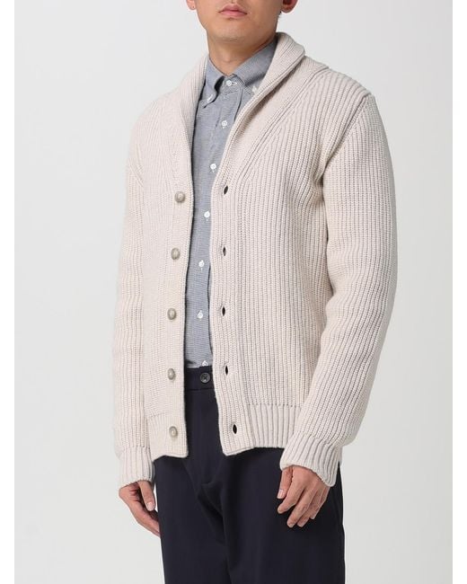 Fay Natural Cardigan for men