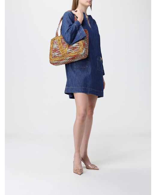 Valentino Blue Mini Dress