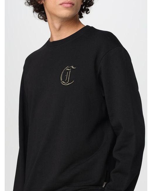 Just Cavalli Black Sweatshirt for men