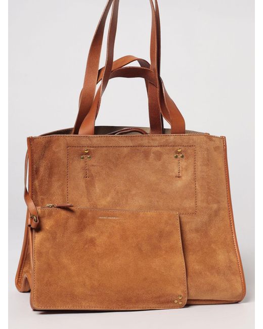 Jérôme Dreyfuss Brown Leon Suede Bag