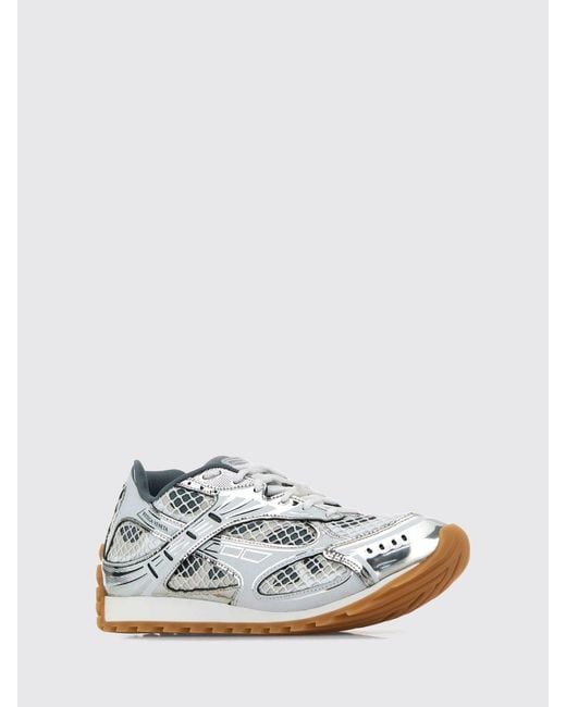 Bottega Veneta White Orbit Technical Mesh Sneakers for men
