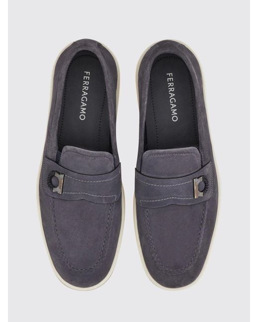 Ferragamo White Loafers for men